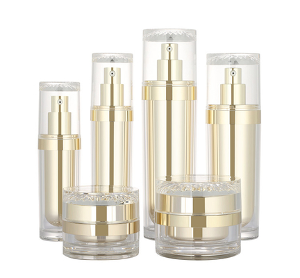 van de de schoonheidsmake-up van 30ml 50ml 100ml 120ml plaatsen de plastic acryl van de de lotionfles 50g kosmetische containers van de de luxeroom skincare