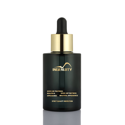 Van het de luxe zwarte 30ml haar van Eco de vriendschappelijke lege plastieken van het de olieserum fles van het het parfumdruppelbuisje