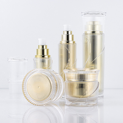 50g Cosmetische Verpakking Sets Goud Lege Acryl Pomp Fles Cosmetische Jar Pak