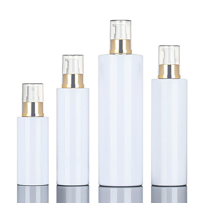 Hot Stamping Lotion Spray Pompfles Gouden cosmetische fles