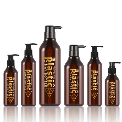 Berijpte Amber Body Lotion Bottle With-Pomp Multiapplication 1000ML