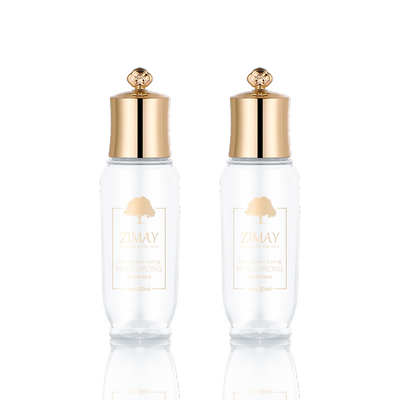 De berijpte Gouden Lege Vastgestelde 30ml capaciteit van de Reisfles voor Toner