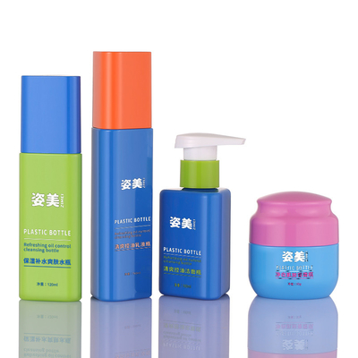 Schroefdeksel Kosmetische Verpakkingsreeksen, de Plastic Kosmetische Containers van 150ml 200ml