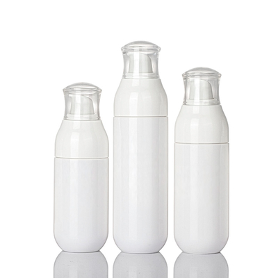 Het lege duidelijke ronde mini kosmetische plastic containerparfum nam de gouden fles van de mistnevel toe