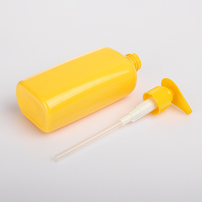 300 ml 500 van de de baby gele douane van ml noordse van de het reinigingsmiddelenessentie van het de aanrakingslichaam zachte flessen van de de bellenzeep schuimende