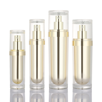 van de de schoonheidsmake-up van 30ml 50ml 100ml 120ml plaatsen de plastic acryl van de de lotionfles 50g kosmetische containers van de de luxeroom skincare