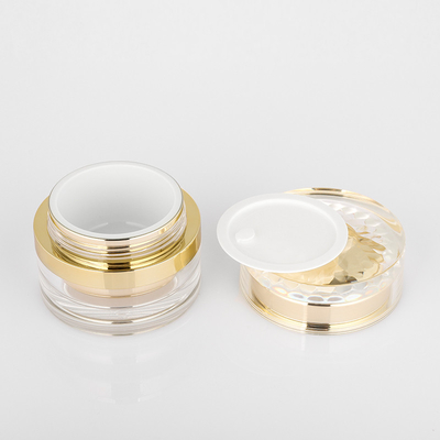 van de de schoonheidsmake-up van 30ml 50ml 100ml 120ml plaatsen de plastic acryl van de de lotionfles 50g kosmetische containers van de de luxeroom skincare