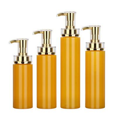 500ml plastic Lege van de Lotiongoldpump van de Lichaamswas Duidelijke de Shampoofles Verpakking