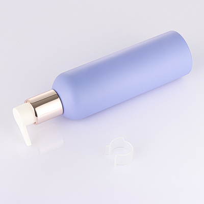 Berijpte het Eco vriendschappelijke HUISDIER 150ml 200ml 250ml 8 oz nieuwe stijl violette van de de lotiondouche van de lichaamswas van de het gel gouden pomp de persfles