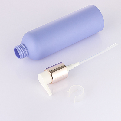 Berijpte het Eco vriendschappelijke HUISDIER 150ml 200ml 250ml 8 oz nieuwe stijl violette van de de lotiondouche van de lichaamswas van de het gel gouden pomp de persfles