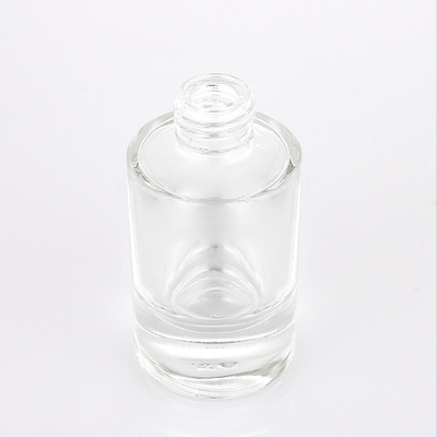 OEM/OEM service transparante matte 30ml vloeibare etherische olie haar druppelflesje
