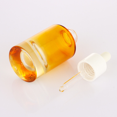 Hoogwaardige 30 ml mooie etherische olie vierkante plastic druppelflessen voor cosmetica
