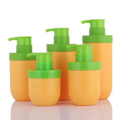 Groothandel griekse en oranje unieke airless 50ml cosmetica lege gezichtslotion fles
