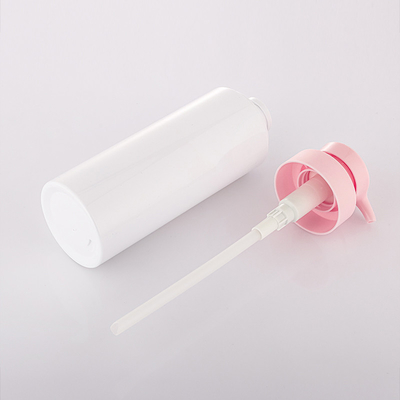500 ml cosmetische lotionfles PET-kunststoffen White Jelly Matte Custom Private Label