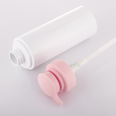500 ml cosmetische lotionfles PET-kunststoffen White Jelly Matte Custom Private Label