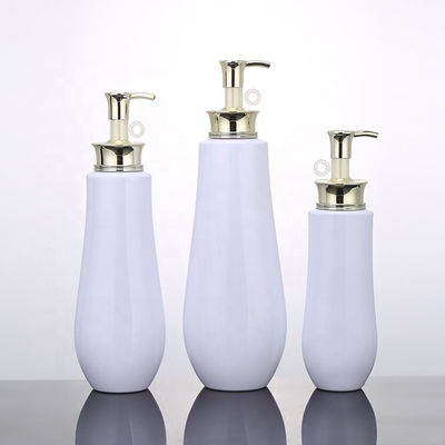 750ml Witte Plastic Lotion Pomp Fles Vierkante Shampoo Haar En Conditioner