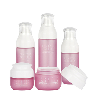 Luxe Roze Huidverzorging Cosmetische Verpakking sets Gezichtscrème Lotion Flessen 138ml