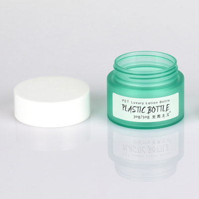 Unieke recyclebare cosmetische plastic flessen en potten 190 g huidverzorgingsverpakking