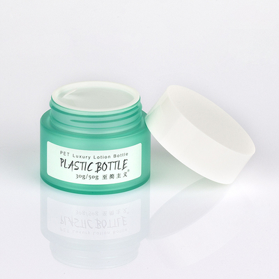 Unieke recyclebare cosmetische plastic flessen en potten 190 g huidverzorgingsverpakking