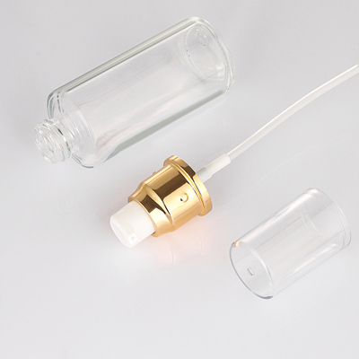 50ml lege Berijpte de Nevelfles van de Glaslotion met Pomp Kosmetische Verpakking