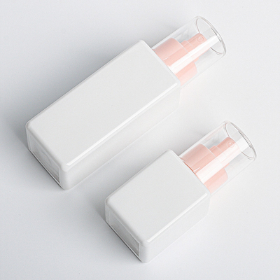 120ML de duidelijke Plastic Vierkante Roze Fles van de Pompnevel voor Toner