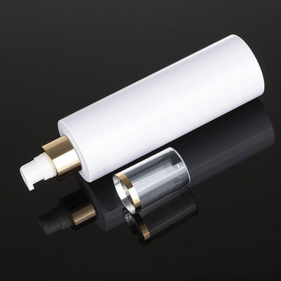 Witte plastic kosmetische van de de alcohol verpakkende container van de haarmist ononderbroken gouden hoogste 250ml de nevelfles van het de ruimtehotel 500ml
