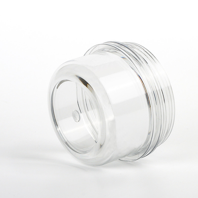 van het het deksellichaam van 100ml 120ml 200ml schrobt de gouden gezichts boterroom zwarte mini kosmetische de roomkruiken van de container lege luxe 50 ml