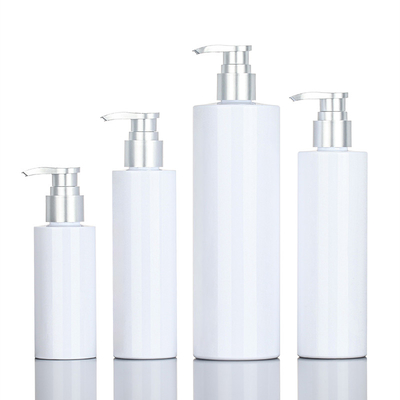 Van het het Gel200ml 500ml Zilveren Hoogste Serum van de HUISDIEREN de Witte Ronde Douche van de het Veredelingsmiddel Plastic Shampoo van de Pompskincare Verpakkende Fles