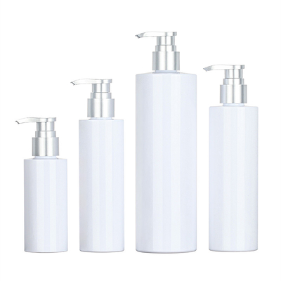 Van het het Gel200ml 500ml Zilveren Hoogste Serum van de HUISDIEREN de Witte Ronde Douche van de het Veredelingsmiddel Plastic Shampoo van de Pompskincare Verpakkende Fles