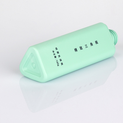 Unieke Driehoekige Kosmetische Nevelfles Matte Green Frosted Surface 50 Ml