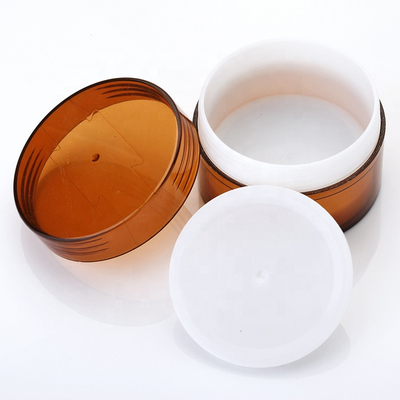 Hoog - van het het Haarmasker van de kwaliteitspp Luxe Draagbare van het de Roomlichaam van Amber Face Eye Cleaning Scrub van de de Huidzorg de Lotion Kosmetische Kruik Zonder lucht