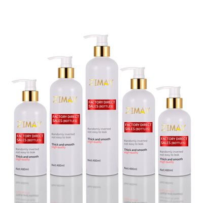 van de het Lichaamspomp van 250ml 300ml 350ml 400ml 500ml de Shampoo en het Veredelingsmiddel van de de Schoonheidsmiddelenolie van Skincare de Verpakkende Containers Zonder lucht
