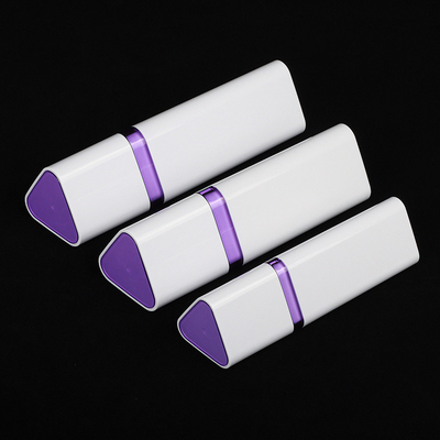 Hete het Stempelen Kosmetische Verpakkingsreeksen Driehoekige Violet Serum