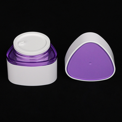 Hete het Stempelen Kosmetische Verpakkingsreeksen Driehoekige Violet Serum