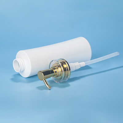 OEM van 350ml 400ml 500ml om pomp die zonder lucht van het de shampoolichaam van de vorm de plastic salon plastic flessen verpakt