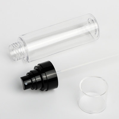 100ml lege Duidelijke Plastic Nevelfles, Cilindrische Nevelfles voor Schoonheidsmiddelen