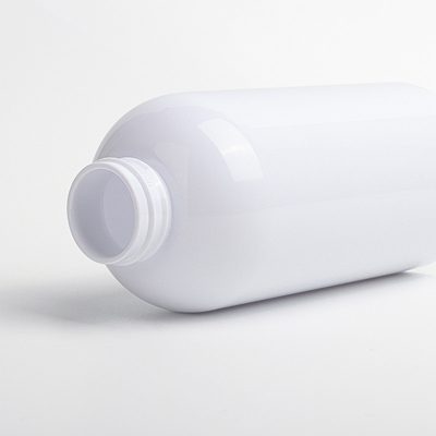 van de de Pomp Lege Shampoo van 350ml 500ml de Witte Rode van de het Lichaamswas Flessen van de de Containerlotion Plastic Ronde