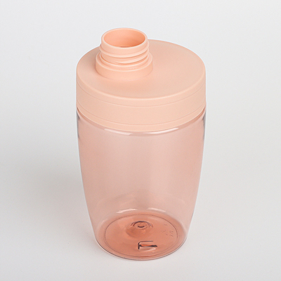 HUISDIER om het Gel en de Lotion Vastgestelde het Huisdieren Plastic Flessen van de Melkcontainer van de Bodem Lege Duidelijke Blauwe 500ml Douche