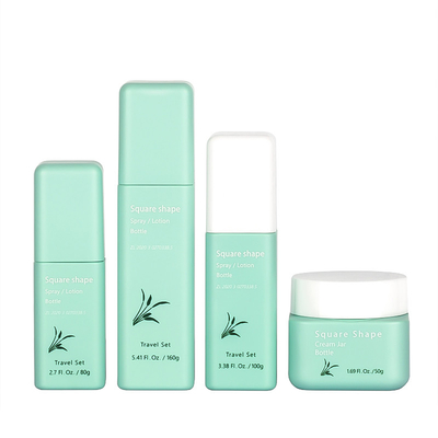 Berijpte Vastgestelde 100ml 120ml 160ml Aanvaardbaar OEM van de Luxe Kosmetische Fles