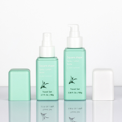 Berijpte Vastgestelde 100ml 120ml 160ml Aanvaardbaar OEM van de Luxe Kosmetische Fles