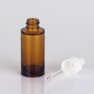 De Flessen1oz Capaciteit van het olie Kosmetische Druppelbuisje Hete het Stempelen Oppervlakte