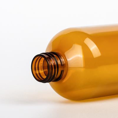 Lege Plastic de Schoonheidsmiddelencontainers die van 200ml 300ml Luxe Amber Shampoo Lotion Pump Bottle verpakken