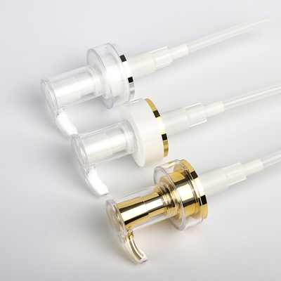De gouden van de het Lichaams Boter350ml Plastic Witte Douane van de Douaneluxe Flessen van de de Shampoolotion Lege Kosmetische Verpakkende