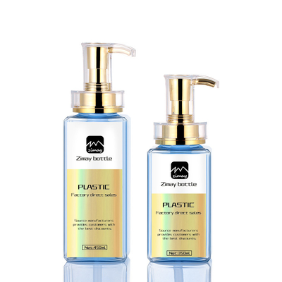 Kosmetische Lotionfles zonder lucht, de Vierkante Containers 15oz van de Lotionpomp