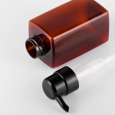 Duidelijke Kosmetische Lotionfles, 41mm de Vierkante Flessen van de Lotionpomp