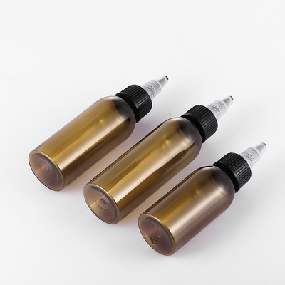 Kleine Plastic Kruiken met de Schroefdop Opnieuw te gebruiken 60ml Capaciteit van Dekselsreappliable