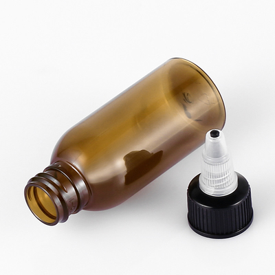 Kleine Plastic Kruiken met de Schroefdop Opnieuw te gebruiken 60ml Capaciteit van Dekselsreappliable