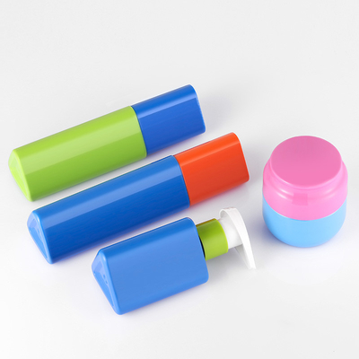 Schroefdeksel Kosmetische Verpakkingsreeksen, de Plastic Kosmetische Containers van 150ml 200ml