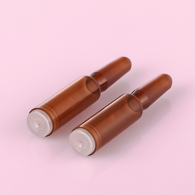 Amber Plastic Serum Vials Ampoule voor Kosmetische Essentie1ml Capaciteit