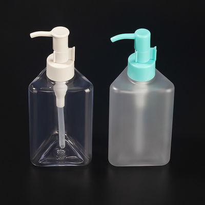 200ml de lege Driehoek Zonder lucht van de Pompfles Transparant voor Haarolie